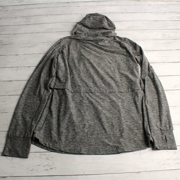 Motherhood Women's Maternity Nursing Athletic Top Size M Gray Hooded - Picture 7 of 7